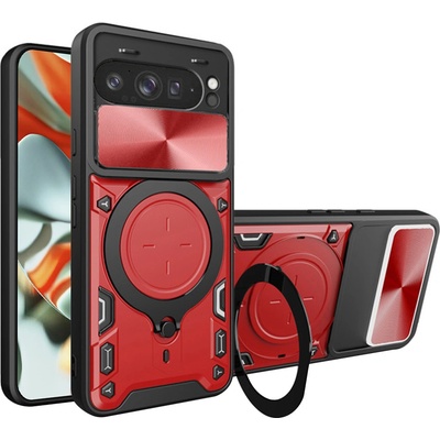 Techsuit CamGuard Pro pouzdro pro Google Pixel 9 Pro XL červené