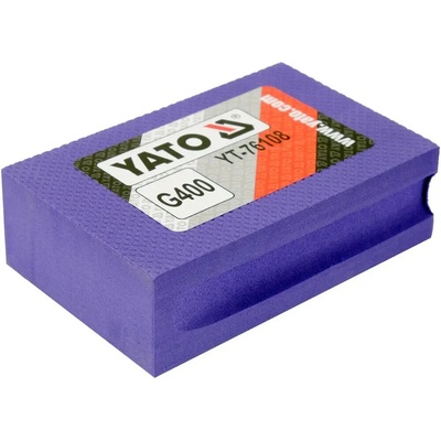 Yato - Gumená špongia na brúsenie skla, mramoru, žuly a keramiky G400 YT-76108