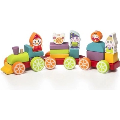 Cubika Vláček trpasličí poklad 18 ks