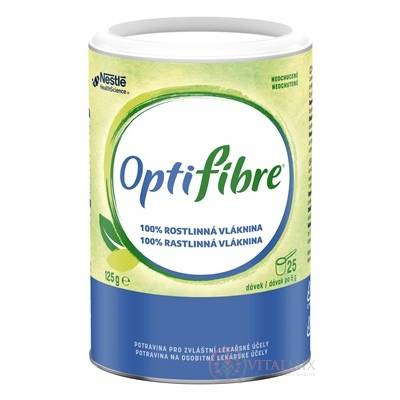 Nestlé OptiFibre vláknina v prášku 125 g