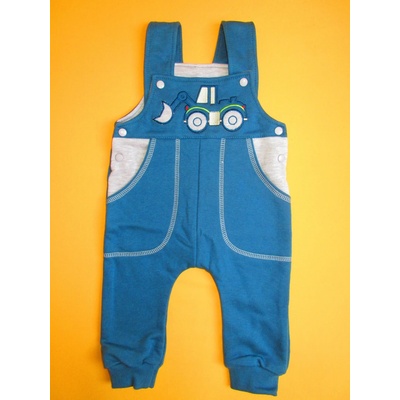 Arex ČR Tepláky s laclem a aplikací petrolejová