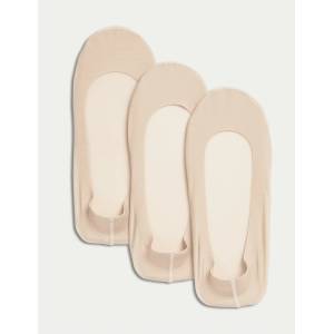 Marks & Spencer 3 бр. къси чорапи Marks & Spencer бежови Marks & Spencer | Bezhov | ЖЕНИ | 3-5