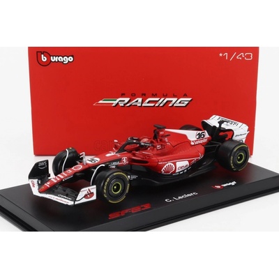 Signature Model Scuderia Ferrari SF-23 BBurago 16 Leclerc Las Vegas 2023 1:43
