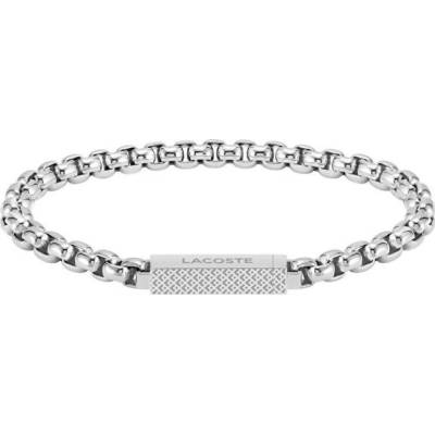 Lacoste Štýlový oceľový náramok pre mužov L`Essentiel 2040123 17,5 cm