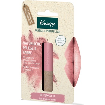 Kneipp Оцветен балсам за устни Rosewood - 3, 50 г