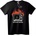 NOONEBRAND Тениска Горящ ТВ: Не Твоята Ера - 2XL, White