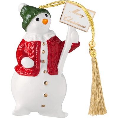 Villeroy & Boch Christmas Classics Vianočná ozdoba Snehuliak 10 cm
