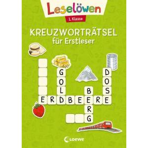 Leselöwen Kreuzworträtsel für Erstleser - 1. Klasse (ISBN: 9783743211193)