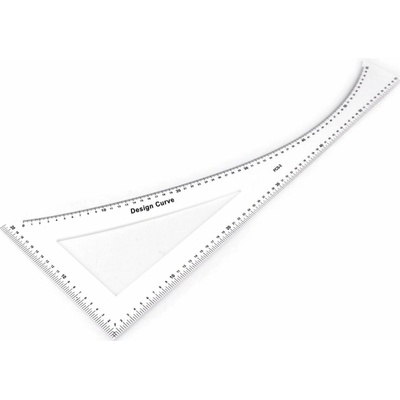 Krejčovský příložník / pravítko délka 60 cm - bílá – Zbozi.Blesk.cz