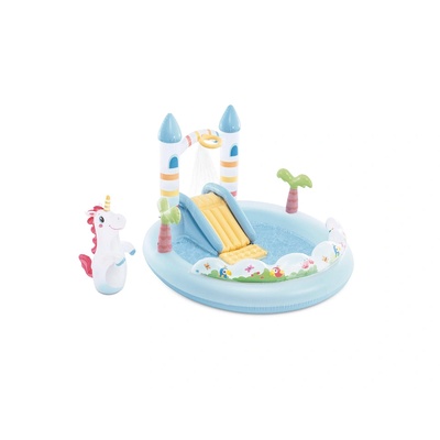 Intex Надуваем басейн Intex - Unicorn Castle Play Center, 196 x 178 x 127 см (430447)