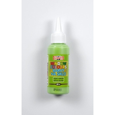 Farba na sklo KOH-I-NOOR 60 ml svetlozelená