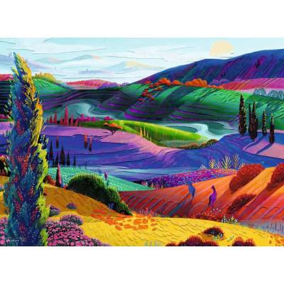 Ravensburger - Puzzle Rolling Hills - 500 piese