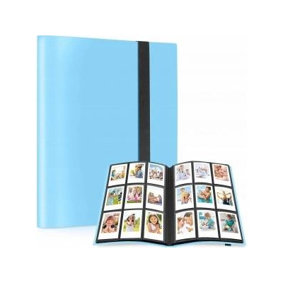 LoveInstant Photo Album 360 Photos For Fujifilm Instax Mini/Xiaomi/Polaroid/Canon/Hp/Kodak/Blue