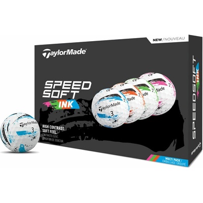 Taylormade SpeedSoft Ink 24 Multicolor 12 ks – Zboží Mobilmania