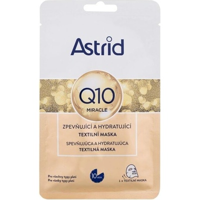 Astrid Q10 Miracle textilná pleťová maska 1ks