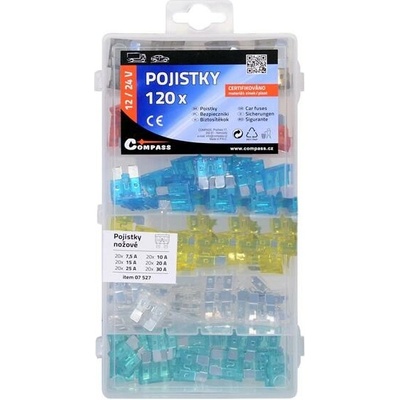 Poistka nožová 120ks