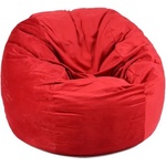 PUFRELAX Пуф, Барбарон, King Size XL, Трансформира се в легло, 800л (PUF-M-KXL-PH-REDM) - topmarket