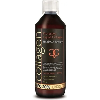 PRO-ACTIVE Колаген Про-Актив 10000mg с вкус на Лимон, Collagen Pro-active Liquid Lemon Flavor 600ml