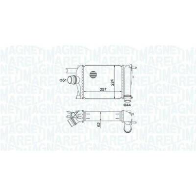 Chladič turba MAGNETI MARELLI 351319205170