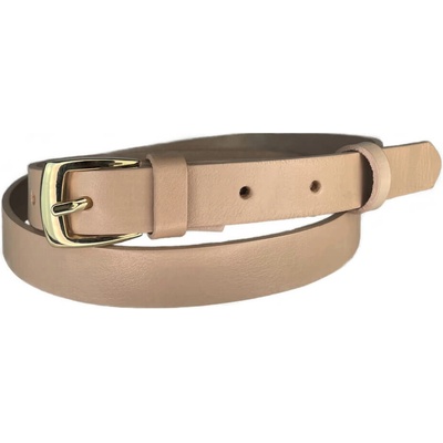Penny Belts kožený opasek 20-202Z-07 pudr