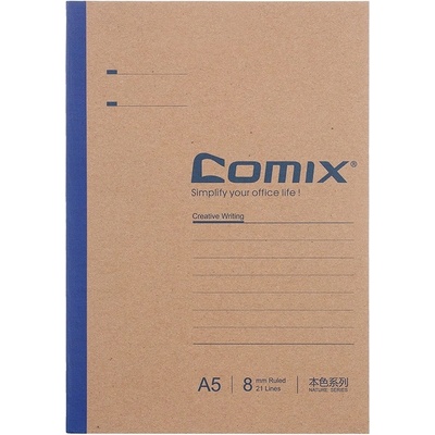 Comix Školní sešit Classic C4402 A5 Modrá