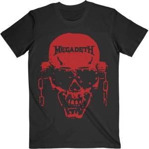 Megadeth Vic Hi-Contrast Red Black M Риза (MEGATS03MB02)
