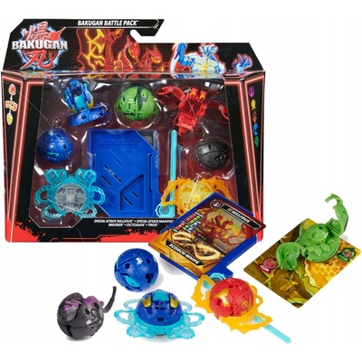 Bakugan balení Speciální útok S6 Nillious Mantid Bruiser Octogan Trox