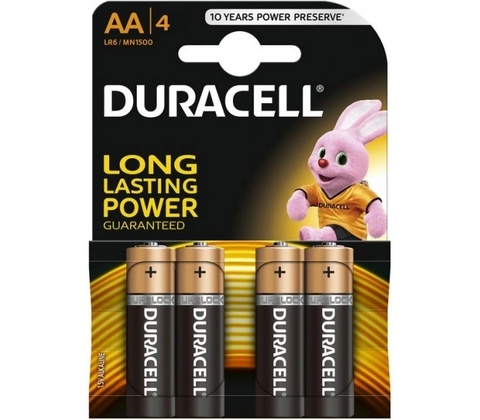 Duracell Basic AA 4ks 10PP100001
