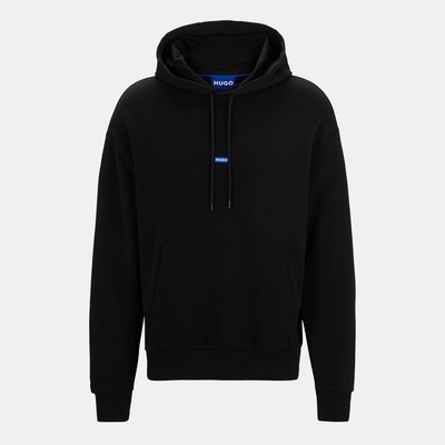 HUGO BOSS Суичър Hugo Logo Label Hoodie - Black 001