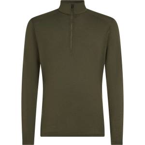 Icebreaker Мъжко мериносово термобельо Icebreaker 200 Oasis L/S Half Zip Merino base layer - Dark Loden - размер XL (015-1976-0614)