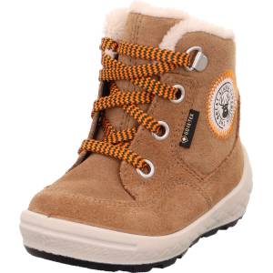 Superfit Детски зимни ботуши Superfit Kid's Groovy 2.0 B Winter boots - Braun / Orange - размер 22 (EU) (702-4588-0113)