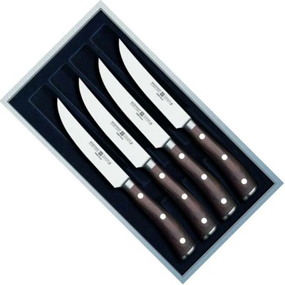 Sada steakových nožů IKON 4 ks - Wüsthof Dreizack Solingen (Nože na steak IKON 4 ks - Wüsthof Dreizack Solingen)