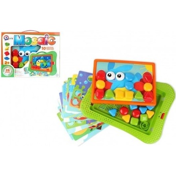 Teddies Mozaika klobouček 1,5cm hladký 120 ks