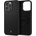 Spigen Cyrill Leather Brick Case - дизайнерски кожен кейс за iPhone 13 Pro (черен)