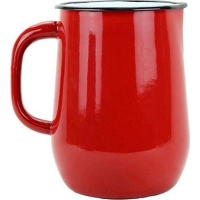 Belis Smaltovaný džbán červený 2,5 l