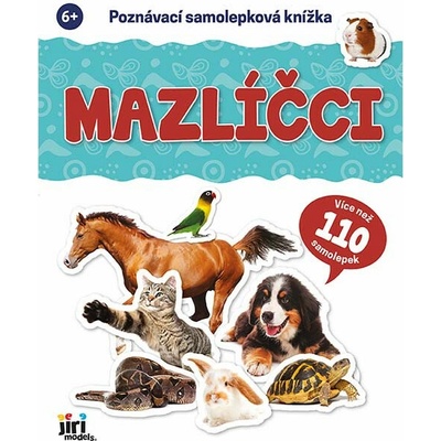 Jiri Models poznávacia samolepková knižka maznáčikovia