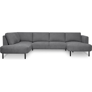 Scandic Тъмносив ъглов диван (ляв ъгъл/"U" форма) Hero - Scandic (17876SN MITO68)