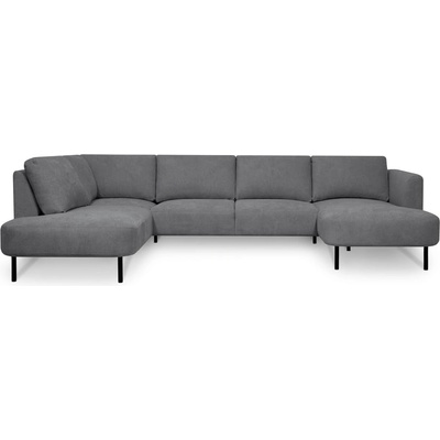 Scandic Тъмносив ъглов диван (ляв ъгъл/"U" форма) Hero - Scandic (17876SN MITO68)