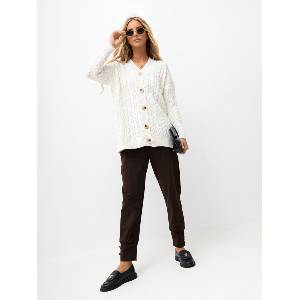 Rue Paris Дамски пуловер модел 8008.80P Rue Paris цвят екрю