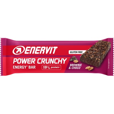 Enervit Power Crunchy Bar, брауни и шоколад, 40 г