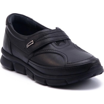 Johns Athletic Дамски обувки от естествена кожа 604 - Черни #360454 (360454_Черно)