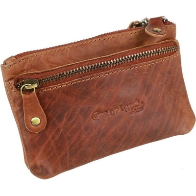 Kľúčenka GREENLAND Bezpečnostné kožené puzdro veľká