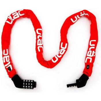ULAC Вело катинар с верига Ulac Street Fighter Red с шифър