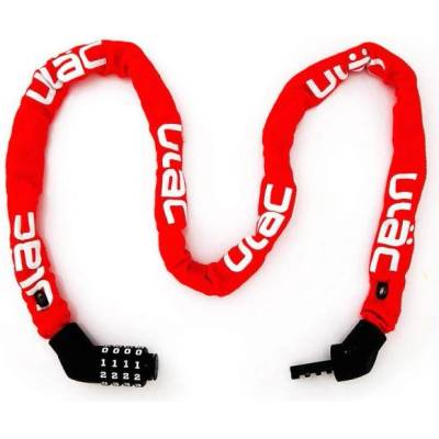 ULAC Вело катинар с верига Ulac Street Fighter Red с шифър