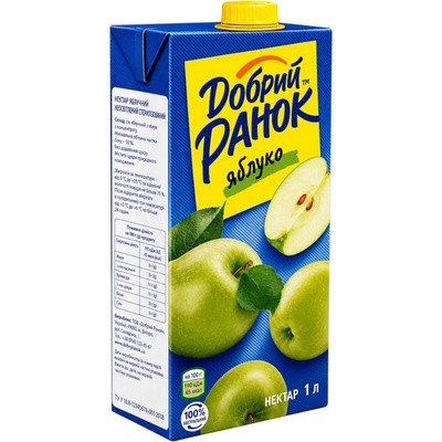 Dobré ráno Jablečný nektar 1 l