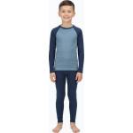WOOLCANO Детски комплект термо бельо WOOLCANO Merino SET0982 blue
