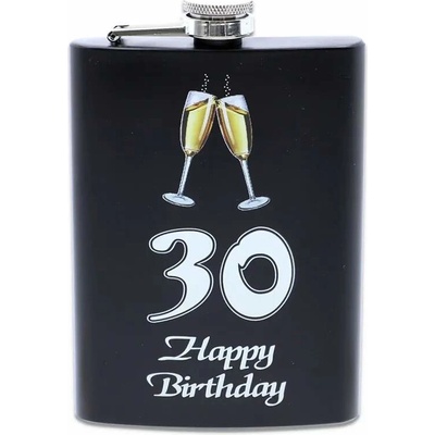 Ploskačka nerezová 30 Happy Birthday 240 ml