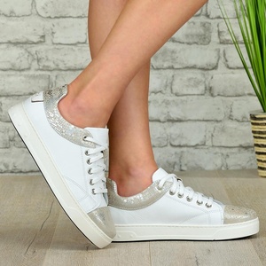 Tinti Shoes Дамски кецове Zara white