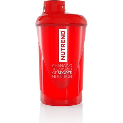 Nutrend Šejker Nutrend 600 ml, červená