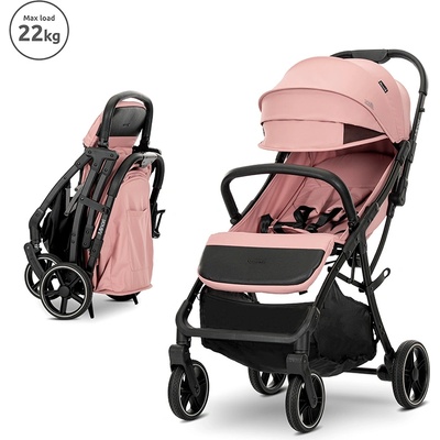 Lorelli Premium Д. КОЛИЧКА minori pink до 22 кг АВТОМАТИЧНО СГЪВАНЕ (10021922516)